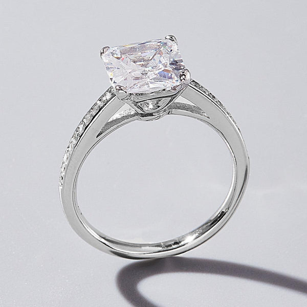 925 Sterling Silver Zircon Ring - JOWLILI
