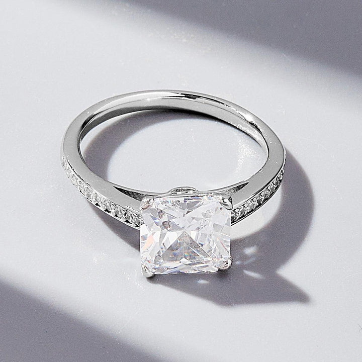 925 Sterling Silver Zircon Ring - JOWLILI