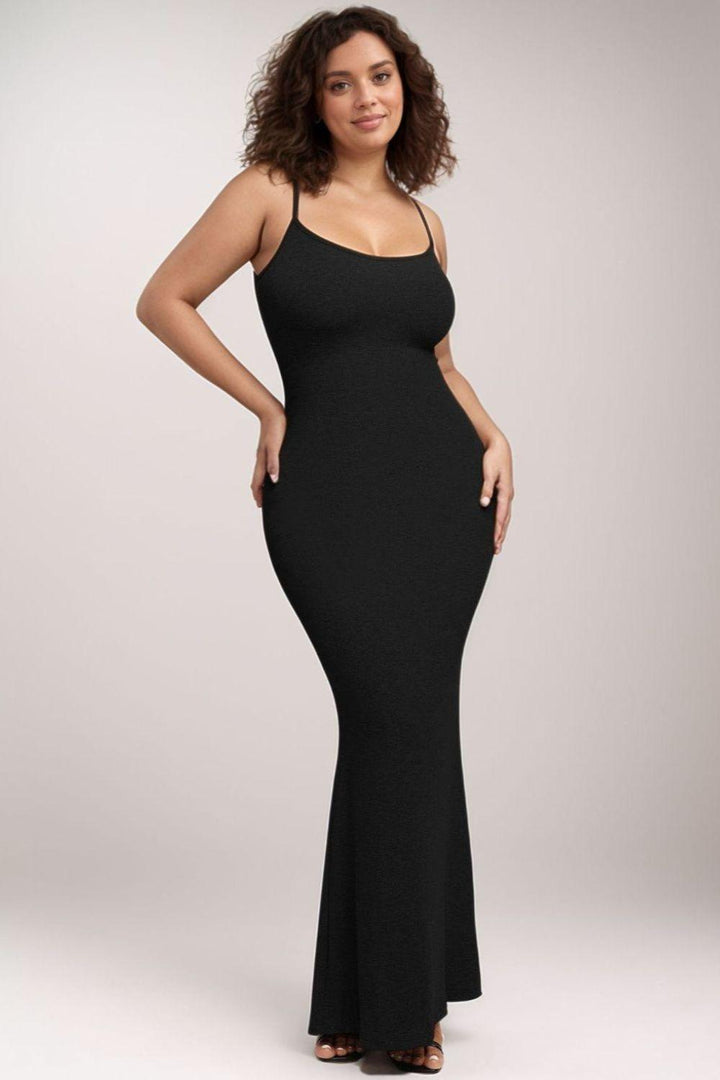 Basic Bae Built-In Shapewear Sleeveless Maxi Dress - JOWLILI