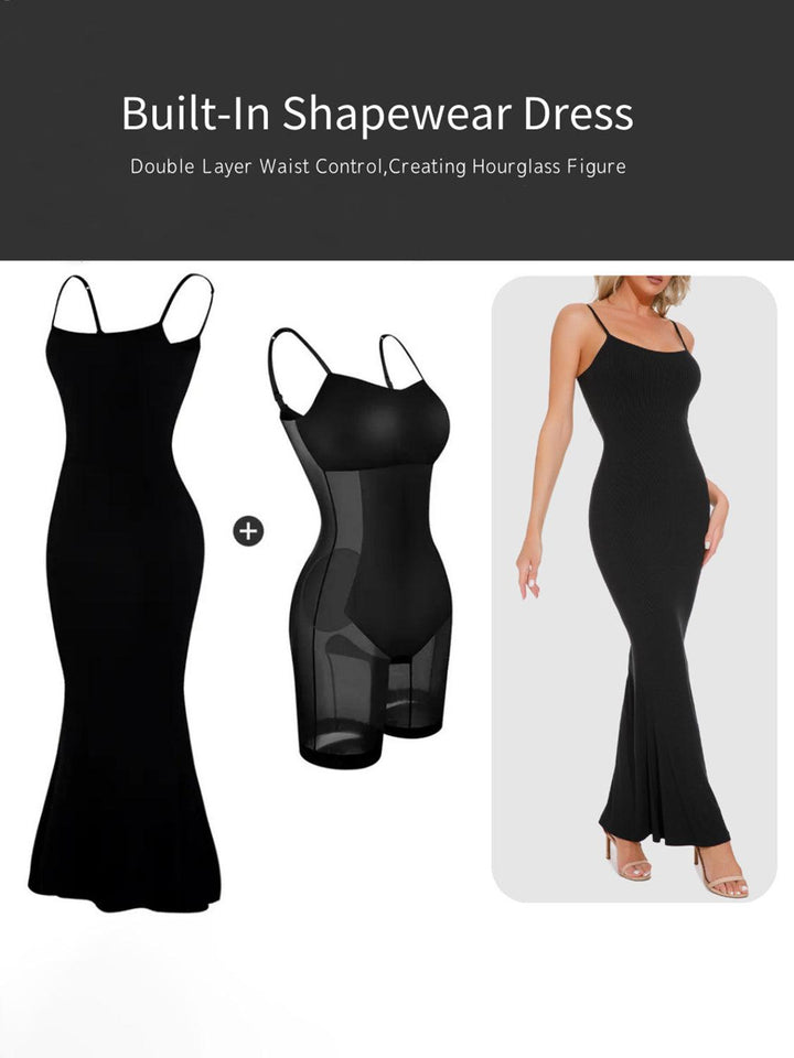 Basic Bae Built-In Shapewear Sleeveless Maxi Dress - JOWLILI
