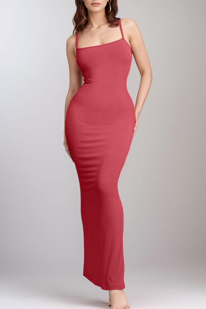 Basic Bae Built-In Shapewear Sleeveless Maxi Dress - JOWLILI