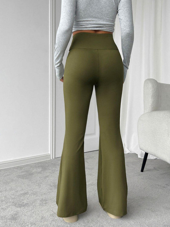 Devine Highly Stretchy Bootcut Pants - JOWLILI