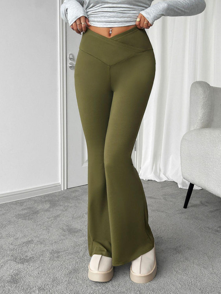 Devine Highly Stretchy Bootcut Pants - JOWLILI