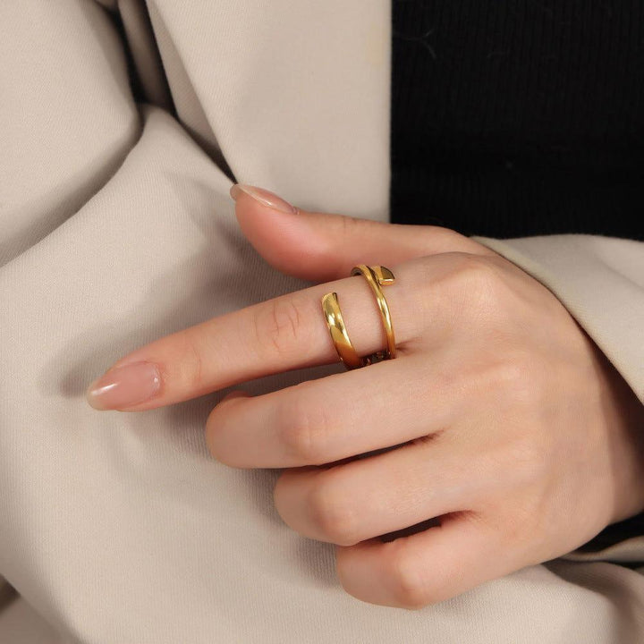 Gold-Plated Ring - JOWLILI
