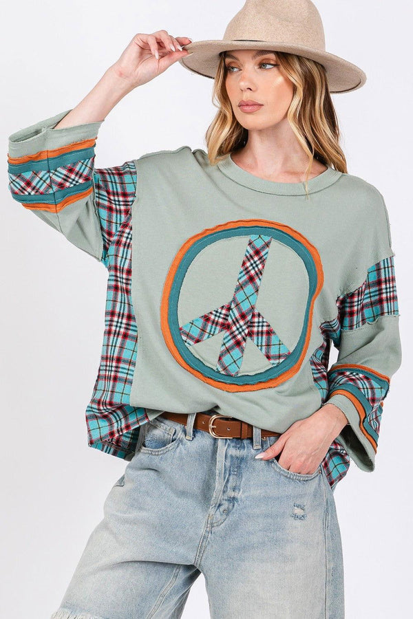 SAGE + FIG Peace Applique Patch Contrast Plaid Top - JOWLILI -  - Trendsi - SAGE + FIG Peace Applique Patch Contrast Plaid Top - JOWLILI -  -  - SAGE + FIG Peace Applique Patch Contrast Plaid Top - JOWLILI -  - Trendsi - SAGE + FIG Peace Applique Patch Contrast Plaid Top - JOWLILI -  - Trendsi - SAGE + FIG Peace Applique Patch Contrast Plaid Top - JOWLILI -  - Trendsi -  - #tag2# - #tag3# - #tag4# - - #tag1# - - #tag1# - - #tag1# - - #tag1#