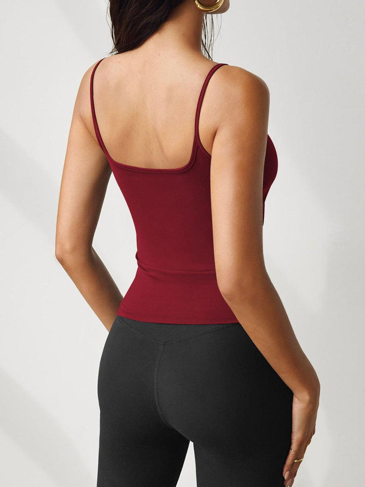 Scoop Neck Cami - JOWLILI