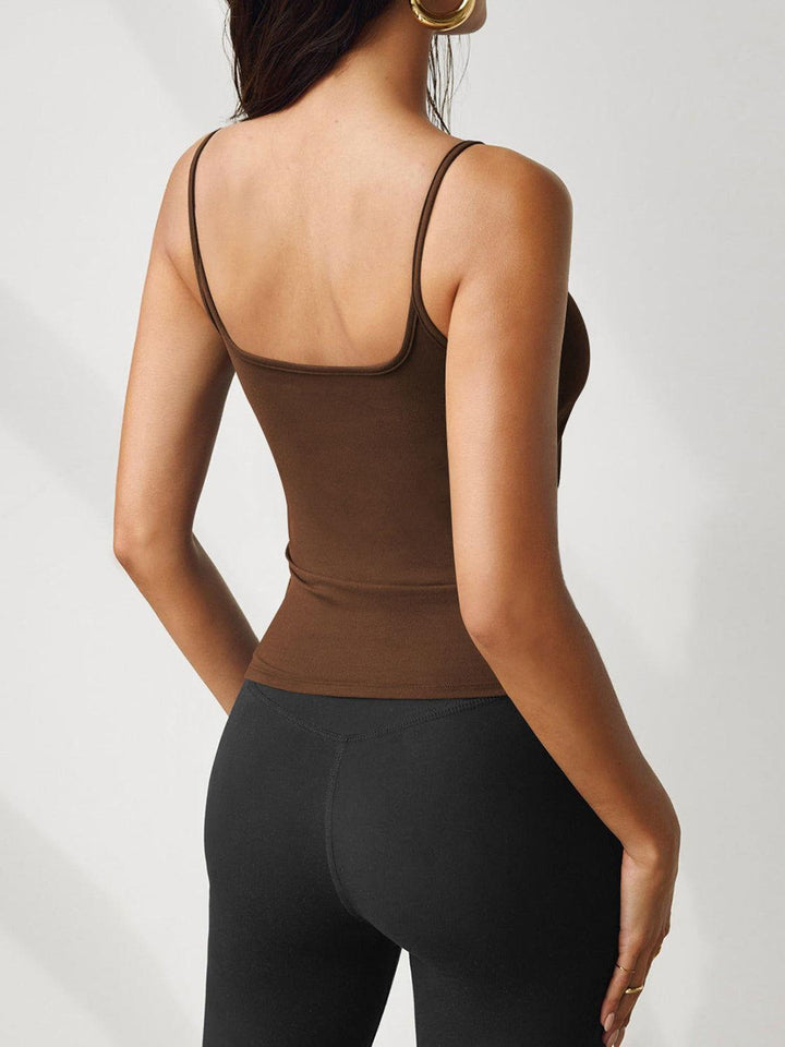 Scoop Neck Cami - JOWLILI