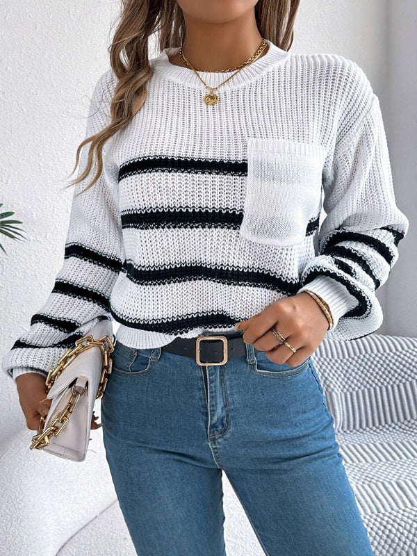 Striped Round Neck Long Sleeve Sweater - JOWLILI -  - Trendsi - Striped Round Neck Long Sleeve Sweater - JOWLILI -  -  - Striped Round Neck Long Sleeve Sweater - JOWLILI -  - Trendsi - Striped Round Neck Long Sleeve Sweater - JOWLILI -  - Trendsi -  - - #tag1# - #tag2# - #tag3# - #tag4# - - #tag1# - - #tag1#